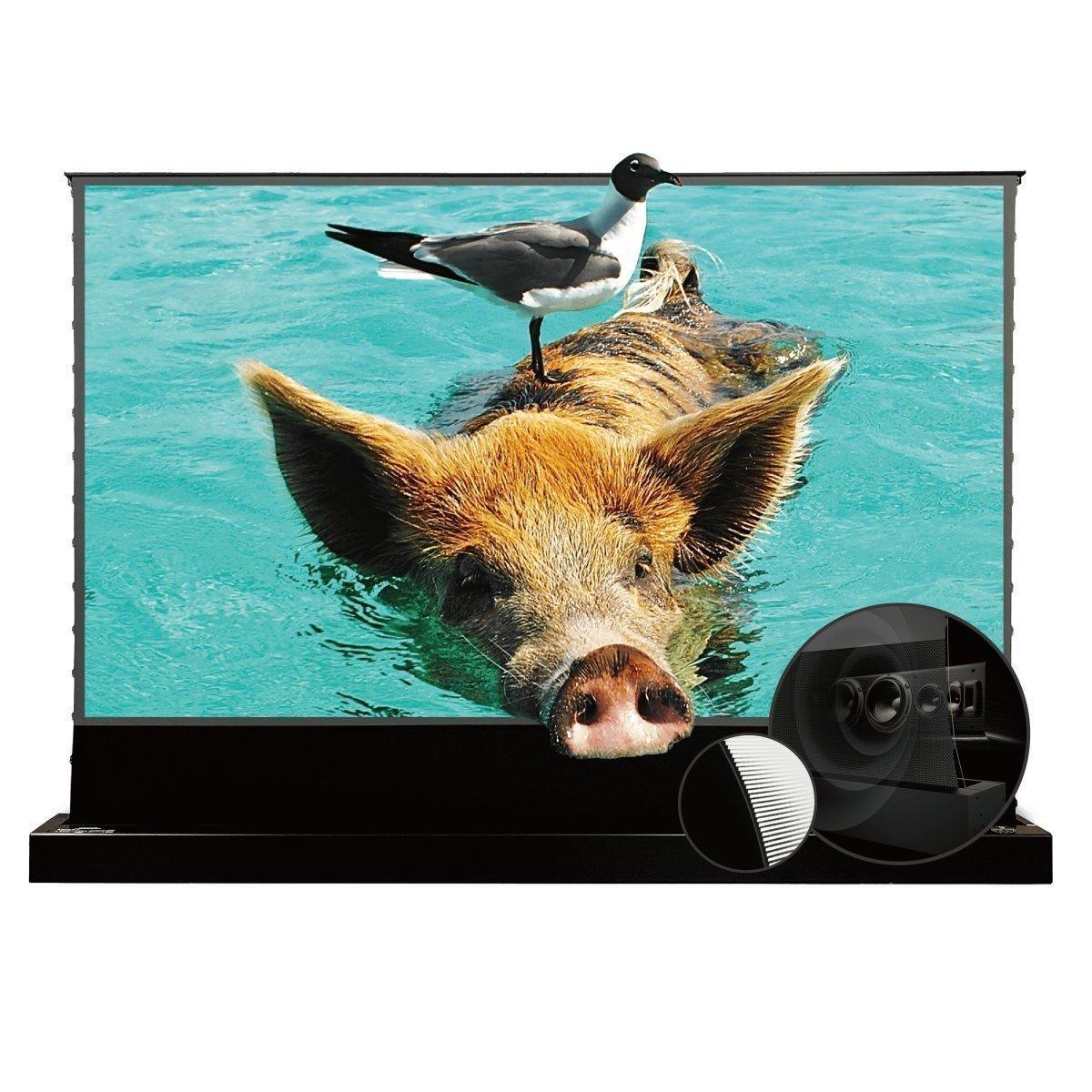 Vividstorm S PRO P PLUS (Motorized Tension floor rising screen made for Ultra short throw laser projectors)