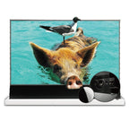Vividstorm S PRO P PLUS (Motorized Tension floor rising screen made for Ultra short throw laser projectors)