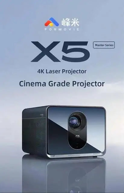 Formovie X5 4k Laser Projector with 4500 ANSI/ Denon Sound