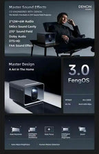 Formovie X5 4k Laser Projector with 4500 ANSI/ Denon Sound