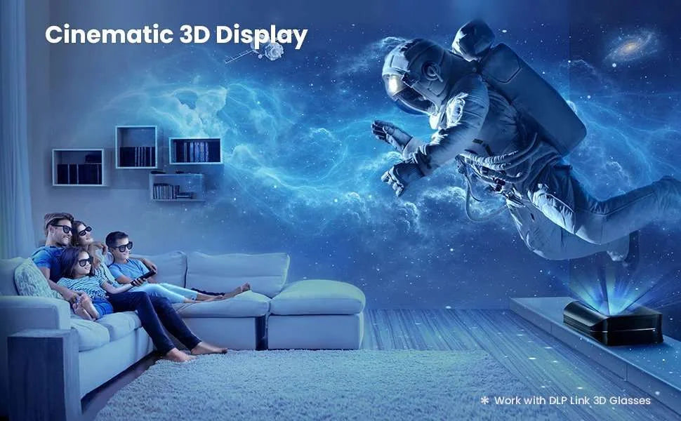 AWOL VISION 4K LTV-3500 Pro 3D Triple Laser Projector