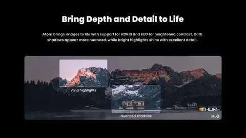 Dangbei Atom First Google TV™ Laser Projector with 3D laser 1200 ISO