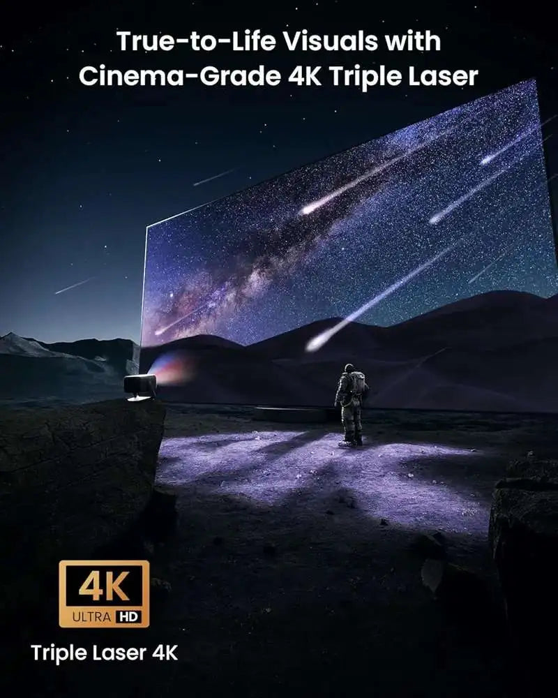 JMGO N1S Ultimate 4K Laser Gimbal Projector