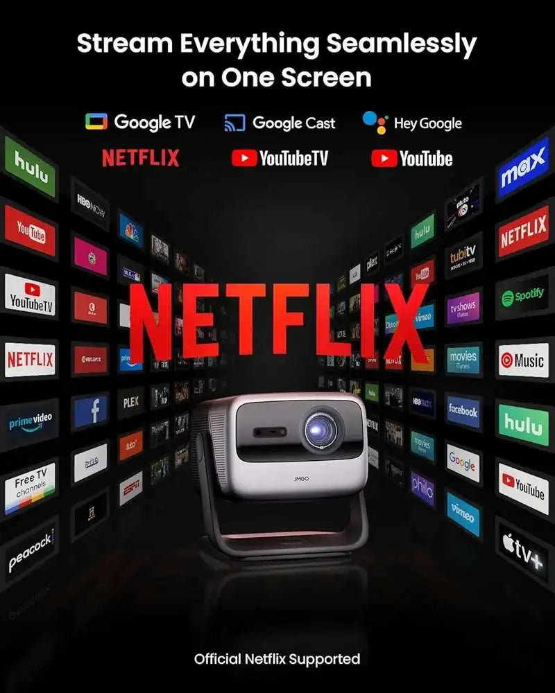 JMGO N1S Ultimate 4K Laser Gimbal Projector