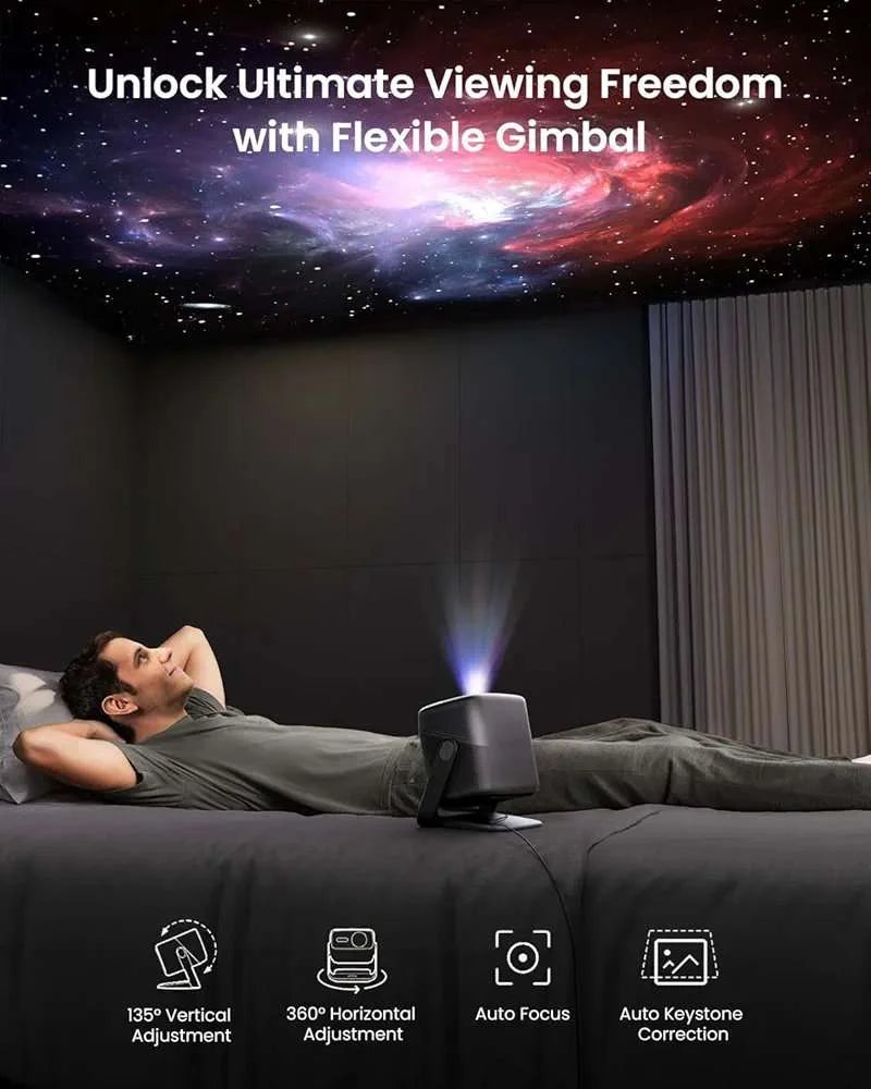 JMGO N1S Ultimate 4K Laser Gimbal Projector