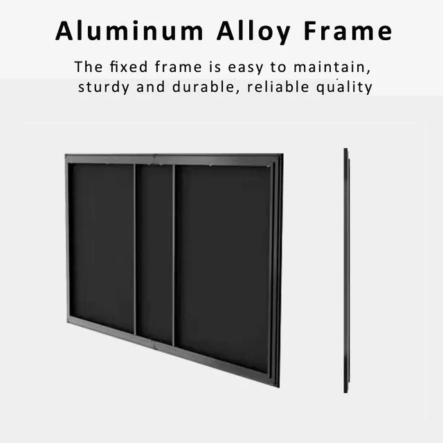 Fscreen Aura Series Fresnel ALR Projector Screen for UST Projector Fixed Frame Screen 100″ -120″ 8K Home Theater Laser TV Screen