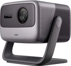 JMGO N1S Infinity 4K triple laser projector with 4K UHD resolution, 10-bit color depth, 2600 lumens, integrated Google TV and Netflix