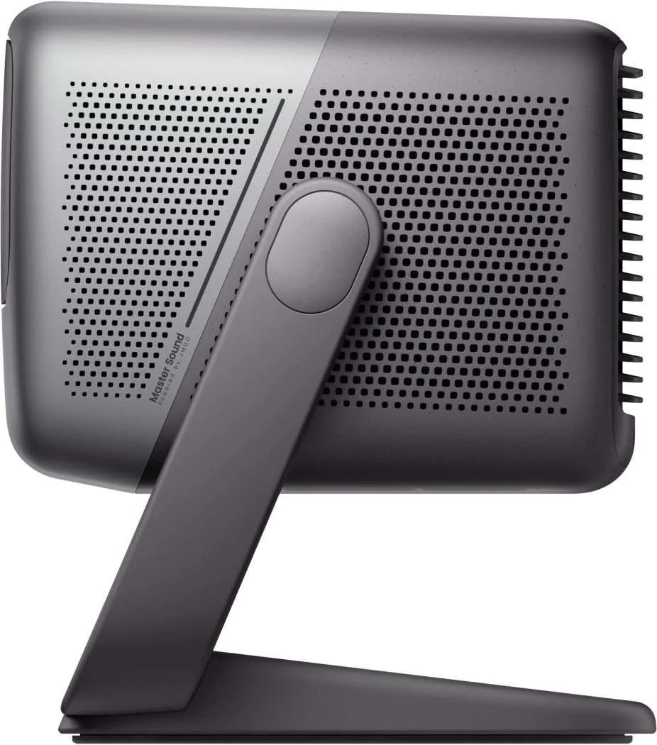 JMGO N1S Infinity 4K triple laser projector with 4K UHD resolution, 10-bit color depth, 2600 lumens, integrated Google TV and Netflix