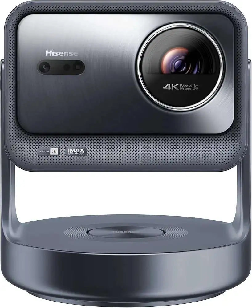 Hisense C2 Ultra 4K UHD Triple Color RGB Laser Portable Mini Projector, 65”~300″, 3000 ANSI Lumens, 110% BT.2020 Wide Color Gamut, Dolby Vision, Sound by JBL, Netflix, WIFI 6E Global Version
