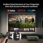 WEMAX S5 Smart Laser Projector — Netflix Licensed, Portable 1080P HDR10 Home Theater
