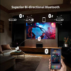 WEMAX S5 Smart Laser Projector — Netflix Licensed, Portable 1080P HDR10 Home Theater