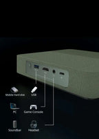 WEMAX S5 Smart Laser Projector — Netflix Licensed, Portable 1080P HDR10 Home Theater