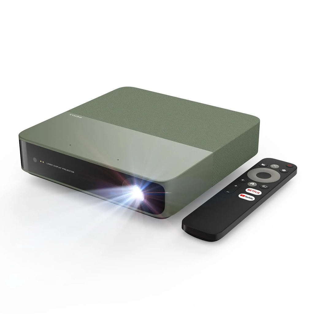 WEMAX S5 Smart Laser Projector — Netflix Licensed, Portable 1080P HDR10 Home Theater