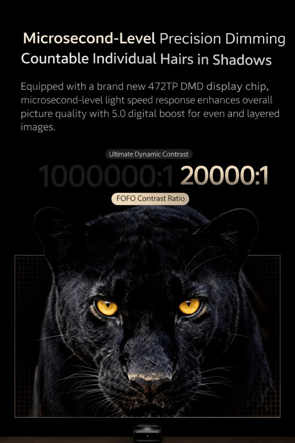 JMGO 03 Ultra 4K Projector for Sale, Ultra Shortest Full triple Laser Projector 4K