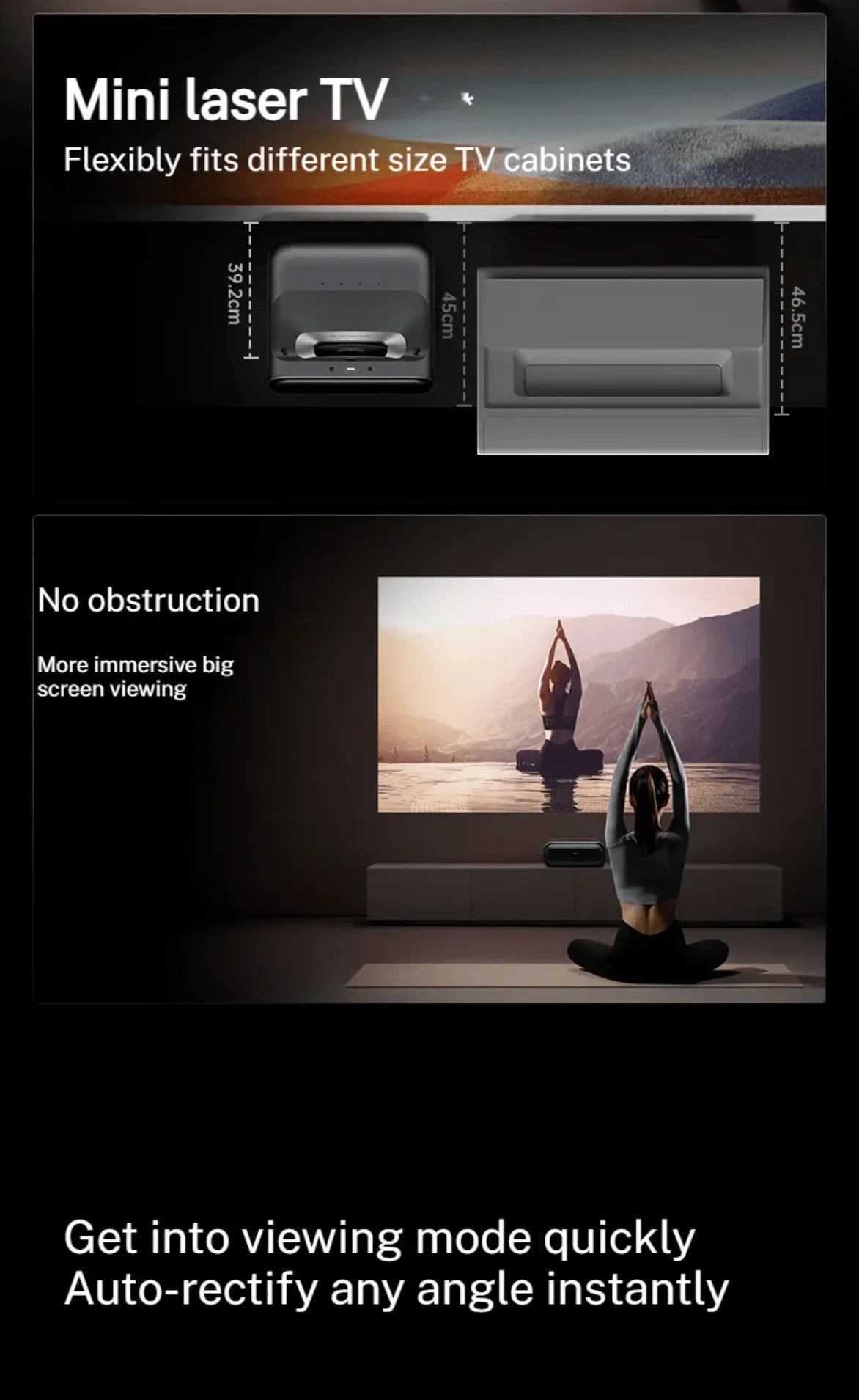 JMGO 03 Ultra 4K Projector for Sale, Ultra Shortest Full triple Laser Projector 4K