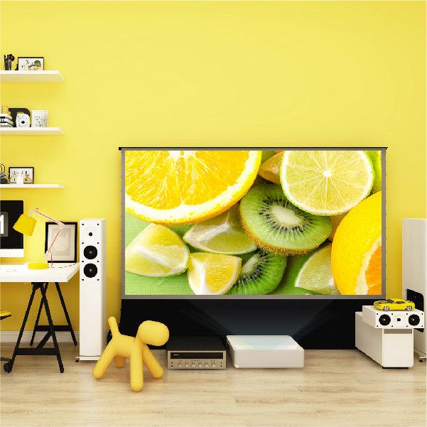 Vividstorm S PRO P PLUS (Motorized Tension floor rising screen made for Ultra short throw laser projectors)