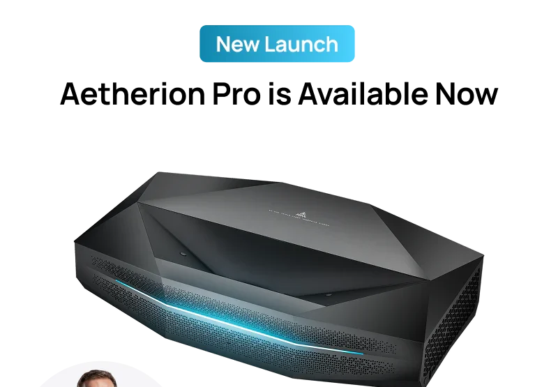 AWOL VISION Aetherion Pro RGB Laser UST Projector