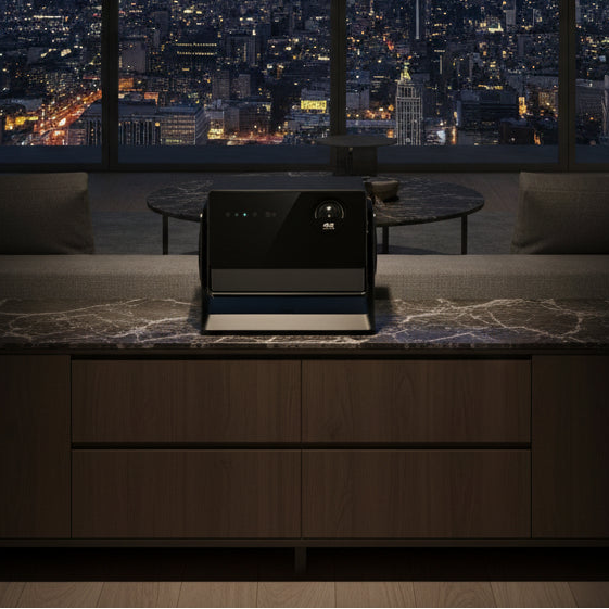 Dangbei S7 Ultra Max Commercial-Grade 4K Laser Projector, 5800 CVIA lm Dual IRIS Ultra High Contrast Home Cinema Projector