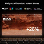 Valerion Vision Master Pro 2: 4K Triple Laser Projector, 3000 Lumens