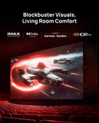 XGIMI Horizon 20 Max 4K RGB Triple Laser Projector, 5700 ISO Lumens, GTV & Netflix, IMAX Enhanced, 300” Display, 2×12W Harman Kardon, 1ms Input Lag, up to 240Hz