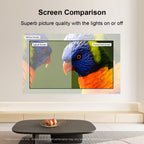 Fresnel Iris Series Magnetic Rollable Projection Screen for Long Throw Projector