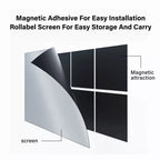 Fresnel Aura Series Fixed Frame Projection Screen for UST