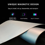 Fresnel Aura Series Magnetic Rollable Projection Screen For UST
