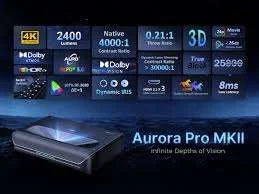 NexiGo Aurora Pro MKII UST Tri-Color Laser Projector